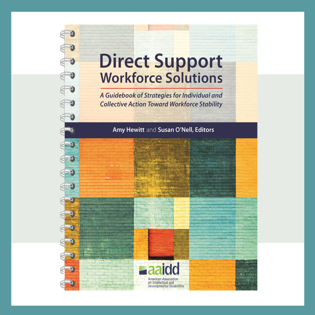 Cover of Direct Support Workforce Solutions Guidebook