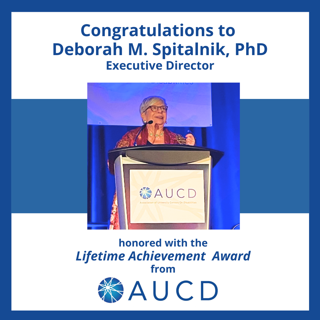 Deborah M. Spitalnik honored with the Lifetime Achievement Award