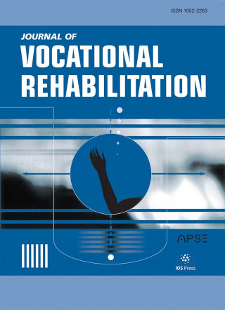 Journal of Vocational Rehabilitation (JVR) 2021 cover