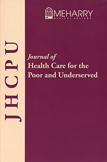 Journal of Health Care for the Poor and Underserved cover