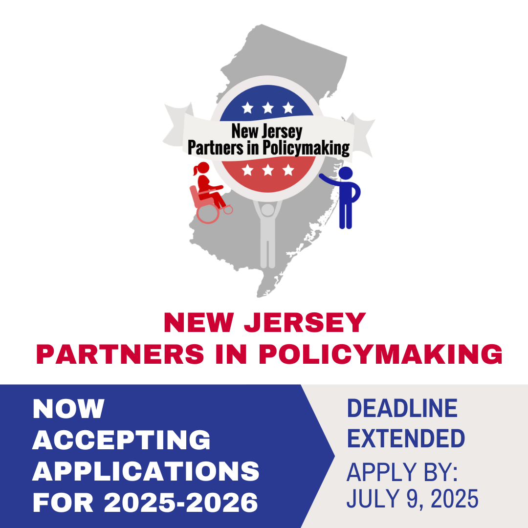 New Jersey Partners in Policymaking is now accepting applications for the 2025-2026 program!