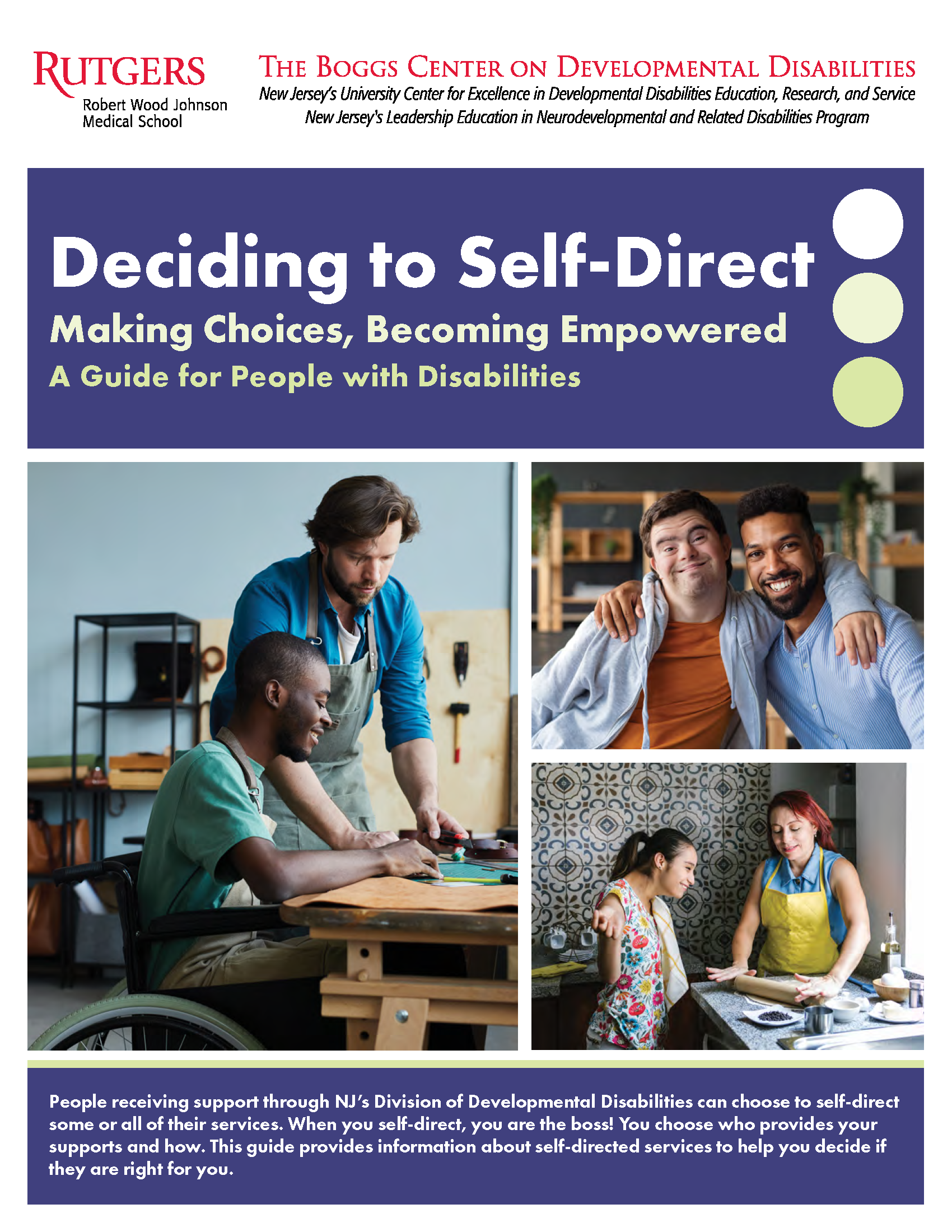 Deciding to Self Direct Publication Cover