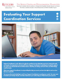 Evaluating Your Support Coordination Services cover