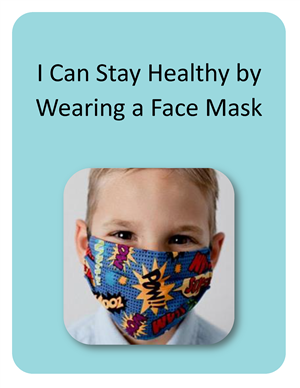 stay healthy wearing a mask cover