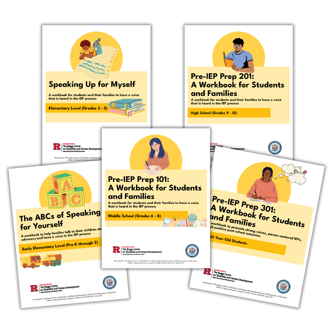 Pre-IEP Family Workbook Series Publication Cover