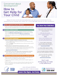 How to Help Your Child Tip Sheet Publication Cover