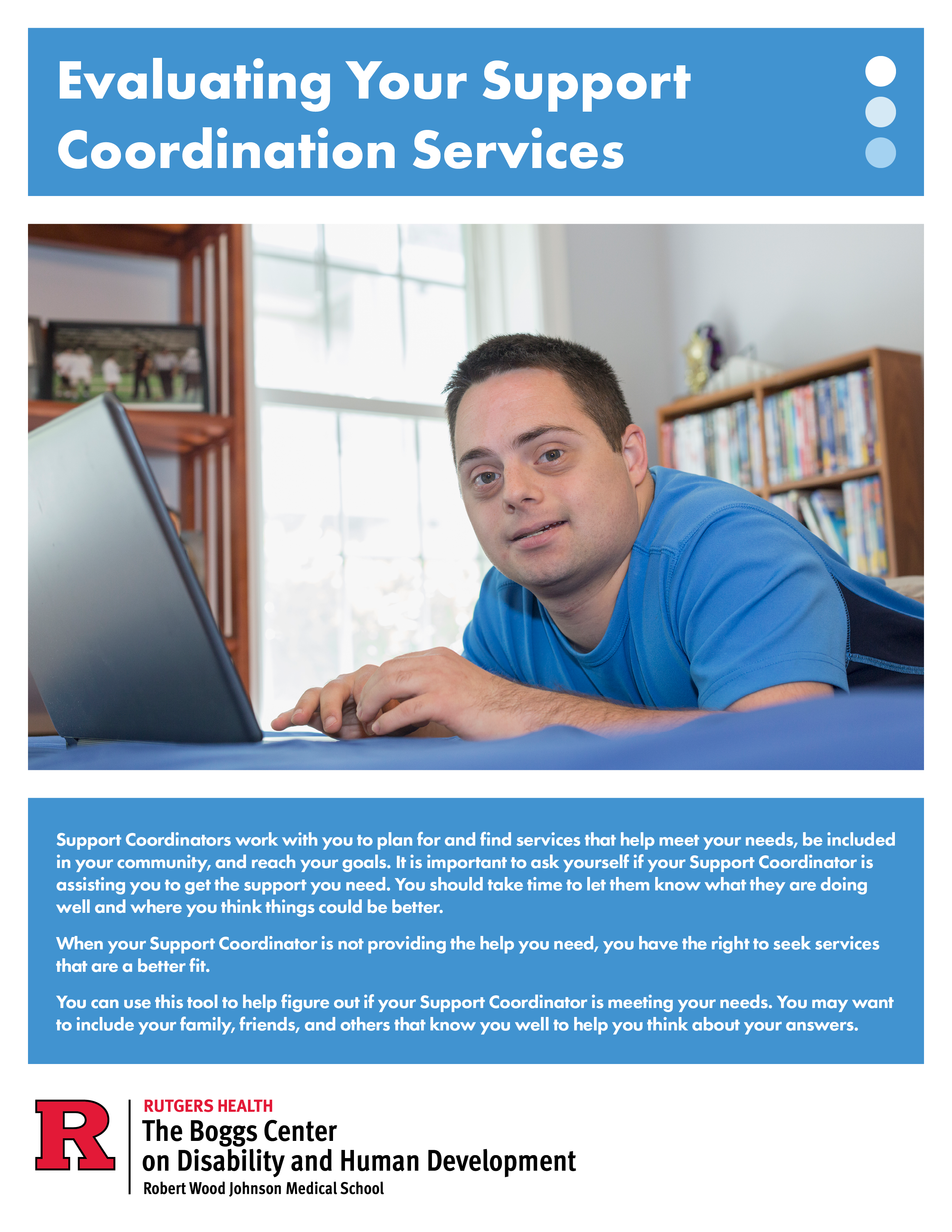 Evaluating Your Support Coordination Services cover